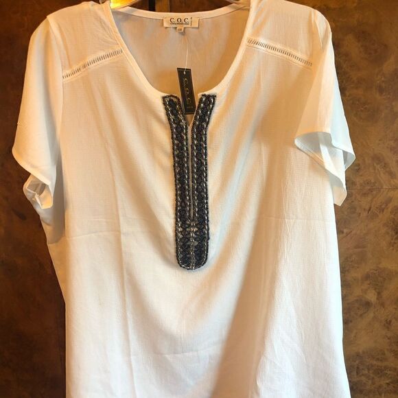 Beaded blouse  - Picture 1 of 5